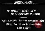 Image of Colonel Roscoe Turner Detroit Michigan USA, 1934, second 5 stock footage video 65675038942