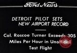 Image of Colonel Roscoe Turner Detroit Michigan USA, 1934, second 8 stock footage video 65675038942