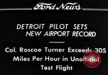 Image of Colonel Roscoe Turner Detroit Michigan USA, 1934, second 10 stock footage video 65675038942
