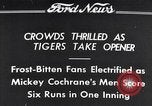 Image Tiger Stadium Detroit Michigan USA, 1934, de la seconde 1 séquences d'archives historiques vidéo 65675038943