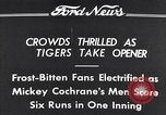 Image Tiger Stadium Detroit Michigan USA, 1934, de la seconde 7 séquences d'archives historiques vidéo 65675038943