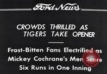 Image Tiger Stadium Detroit Michigan USA, 1934, de la seconde 13 séquences d'archives historiques vidéo 65675038943