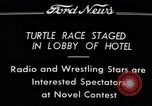 Image Turtle race Detroit Michigan USA, 1934, de la seconde 3 séquences d'archives historiques vidéo 65675038945