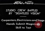 Image magicien Dr Harlan Tarbell démontre " eyeless vision" Detroit Michigan USA, 1934, de la seconde 3 séquences d'archives historiques vidéo 65675038946