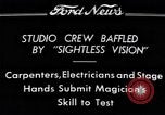 Image magicien Dr Harlan Tarbell démontre " eyeless vision" Detroit Michigan USA, 1934, de la seconde 7 séquences d'archives historiques vidéo 65675038946