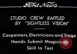 Image magicien Dr Harlan Tarbell démontre " eyeless vision" Detroit Michigan USA, 1934, de la seconde 8 séquences d'archives historiques vidéo 65675038946