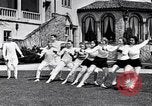 Image of Fencing Detroit Michigan USA, 1934, second 36 stock footage video 65675038947