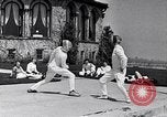 Image of Fencing Detroit Michigan USA, 1934, second 52 stock footage video 65675038947