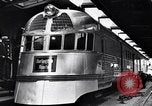 Image of Burlington Zephyr Train Detroit Michigan USA, 1934, second 16 stock footage video 65675038948