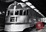 Image of Burlington Zephyr Train Detroit Michigan USA, 1934, second 17 stock footage video 65675038948