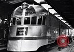 Image of Burlington Zephyr Train Detroit Michigan USA, 1934, second 20 stock footage video 65675038948