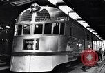 Image of Burlington Zephyr Train Detroit Michigan USA, 1934, second 21 stock footage video 65675038948