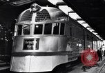 Image of Burlington Zephyr Train Detroit Michigan USA, 1934, second 22 stock footage video 65675038948
