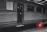 Image of Burlington Zephyr Train Detroit Michigan USA, 1934, second 27 stock footage video 65675038948