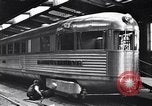 Image of Burlington Zephyr Train Detroit Michigan USA, 1934, second 36 stock footage video 65675038948