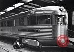 Image of Burlington Zephyr Train Detroit Michigan USA, 1934, second 37 stock footage video 65675038948