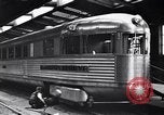 Image of Burlington Zephyr Train Detroit Michigan USA, 1934, second 38 stock footage video 65675038948