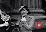 Image of Gloria Swanson Detroit Michigan USA, 1934, second 20 stock footage video 65675038949