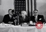 Image of Albert Einstein New York United States USA, 1954, second 32 stock footage video 65675038952