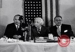 Image of Albert Einstein New York United States USA, 1954, second 34 stock footage video 65675038952