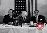 Image of Albert Einstein New York United States USA, 1954, second 35 stock footage video 65675038952