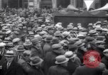 Image of unemployment relief demonstration New York City USA, 1933, second 27 stock footage video 65675038954