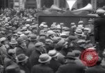 Image of unemployment relief demonstration New York City USA, 1933, second 28 stock footage video 65675038954