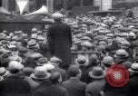 Image of unemployment relief demonstration New York City USA, 1933, second 32 stock footage video 65675038954