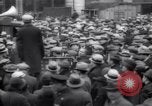 Image of unemployment relief demonstration New York City USA, 1933, second 34 stock footage video 65675038954