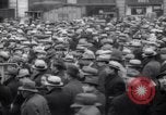 Image of unemployment relief demonstration New York City USA, 1933, second 37 stock footage video 65675038954