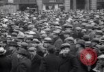 Image of unemployment relief demonstration New York City USA, 1933, second 40 stock footage video 65675038954