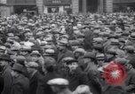 Image of unemployment relief demonstration New York City USA, 1933, second 41 stock footage video 65675038954