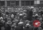 Image of unemployment relief demonstration New York City USA, 1933, second 52 stock footage video 65675038954