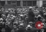 Image of unemployment relief demonstration New York City USA, 1933, second 54 stock footage video 65675038954