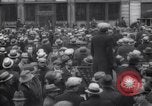 Image of unemployment relief demonstration New York City USA, 1933, second 57 stock footage video 65675038954