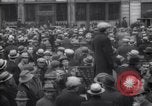 Image of unemployment relief demonstration New York City USA, 1933, second 58 stock footage video 65675038954