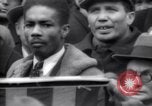 Image of unemployment relief demonstration New York City USA, 1933, second 62 stock footage video 65675038954
