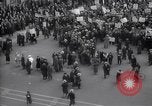 Image of unemployment relief demonstration New York City USA, 1933, second 4 stock footage video 65675038955