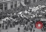 Image of unemployment relief demonstration New York City USA, 1933, second 11 stock footage video 65675038955