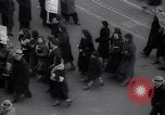 Image of unemployment relief demonstration New York City USA, 1933, second 25 stock footage video 65675038955