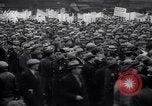 Image of unemployment relief demonstration New York City USA, 1933, second 27 stock footage video 65675038955