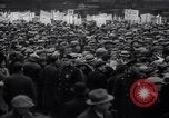 Image of unemployment relief demonstration New York City USA, 1933, second 29 stock footage video 65675038955