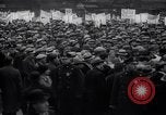 Image of unemployment relief demonstration New York City USA, 1933, second 30 stock footage video 65675038955
