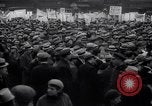 Image of unemployment relief demonstration New York City USA, 1933, second 33 stock footage video 65675038955