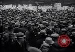 Image of unemployment relief demonstration New York City USA, 1933, second 34 stock footage video 65675038955