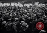 Image of unemployment relief demonstration New York City USA, 1933, second 35 stock footage video 65675038955