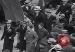 Image of unemployment relief demonstration New York City USA, 1933, second 59 stock footage video 65675038955