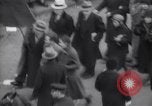 Image of unemployment relief demonstration New York City USA, 1933, second 61 stock footage video 65675038955