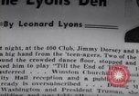 Image of Jimmy Dorsey New York United States USA, 1946, second 3 stock footage video 65675038956