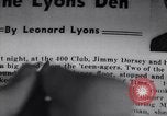 Image of Jimmy Dorsey New York United States USA, 1946, second 7 stock footage video 65675038956
